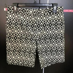 Mario Serrani Tummy Control Shorts, black white pattern  - 4